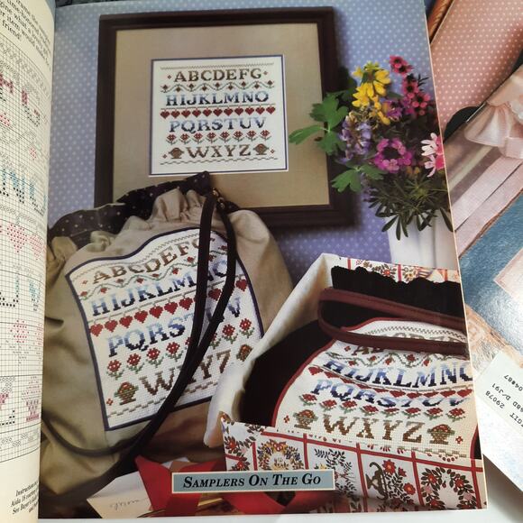 6 Back Issues Cross Quick Magazine East Projects for Cross Stitch Lovers 1988/89 - Picture 13 of 14